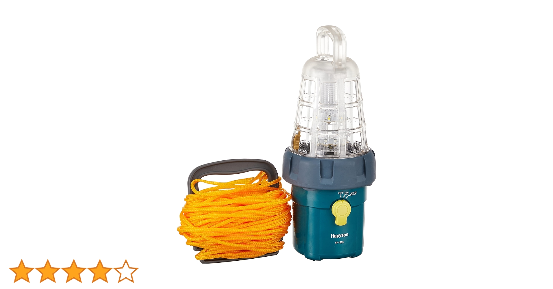【お買い得】Hapyson YF-501 LEDランタン Amazon.co.jp: ハピソン(Hapyson) 乾電池式高輝度LED水中集魚灯